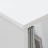 Magazine Rack White 102 x 30 x 45 cm 890960