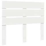 Bed Frame with Headboard White 120 x 200 cm Solid Pine Wood 3411760