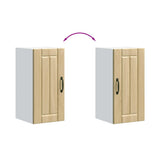 Kitchen Wall Cabinet Lucca Sonoma Oak Engineered Wood 853780