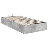 Ottoman Bed Frame Concrete Grey 80.5 x 200 cm Engineered Wood 3409264