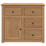 Sideboard with Drawers Panama 93x40x80 cm Solid Wood Pine 4016384