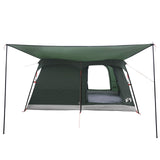Family Tent Army Green 420 x 305 x 200 cm Polyester and Steel 42028500
