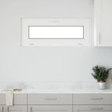 Basement Window RISOR 100x40 cm Tilt 2 Glazing White 4108337