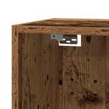 TV Cabinet Old Wood 30.5x30x110 cm Engineered Wood 856398