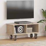 TV Stand Sonoma Oak 68.5 x 35 x 35 cm Engineered Wood 891042