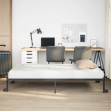 Bed Frame without Mattress Foldable Black 100x190 cm Steel 4103961