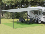 Tent Carpet Light Green 400x400 cm HDPE 4002283