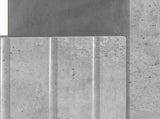 LED TV Cabinet Concrete Grey Engineered Wood 896468