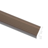 Stair Nosings in L-shape 15 pcs Aluminium 100 cm Brown 146765