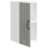 Kitchen Wall Cabinet Lucca Concrete Grey Engineered Wood 853781