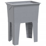 Laundry Tub Grey 59x41x75 cm Resin 4002800
