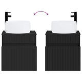 Bathroom Cabinet Set 3 pcs Black 49 x 44.5 x 66 cm 3405768
