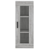 Highboard Grey Sonoma 34.5x34x180 cm Engineered Wood 3199311