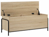 Storage Box Sonoma Oak 100 x 40 x 49.5 cm Engineered Wood 8013681