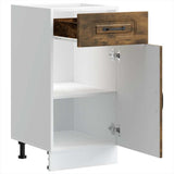 Kitchen Base Cabinet Kalmar Smoked Oak Engineered Wood 853472