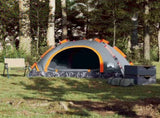 Camping Tent 2-Person Grey and Orange Quick Release 4004163