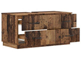 Bathroom Sink Cabinet HOORN Old Wood 82 x 41x 56 cm 897243