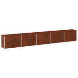 Raised Garden Bed Rusty 400 x 40 x 55 cm corton 8006281