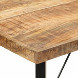 Bar Table 180x70x107 cm Solid Wood Mango and Iron 356383