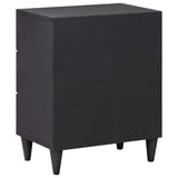 Bedside Table Multicolour 50 x 33 x 60 cm Solid Mango Wood 4018709