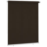Outdoor Roller Blind 185 cm Brown 312984