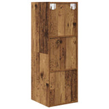 TV Cabinet Set Old Wood 37 x 37 x 107 cm Engineered Wood 875081