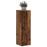 Plant Stand 2pcs Old Wood 25x25x80 cm Engineered Wood 852949