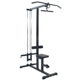 Lat Pulldown Machine Manual Black 110 x 70 x 187 cm 42002576