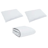 Winter Duvet with Pillow 3 pcs White Down Feather 3376927