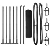 Welded Wire Fence with Concrete Base 10 x 0.4 m 3352503