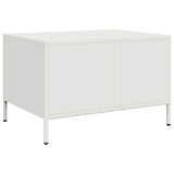 TV Cabinet White 68x50x43.5 cm Cold-rolled Steel 851243