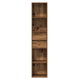 Book Cabinet Old Wood 36x30x171 cm Engineered Wood 856046