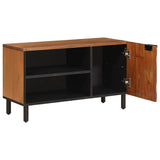 TV Cabinet Acacia Brown Finish 80 x 33 x 46 cm Solid Mango Wood 4017915