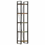 5-Tier Bookcase 40x30x180 cm Solid Reclaimed Wood 320629
