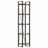 5-Tier Bookcase 40x30x180 cm Solid Reclaimed Wood 320629