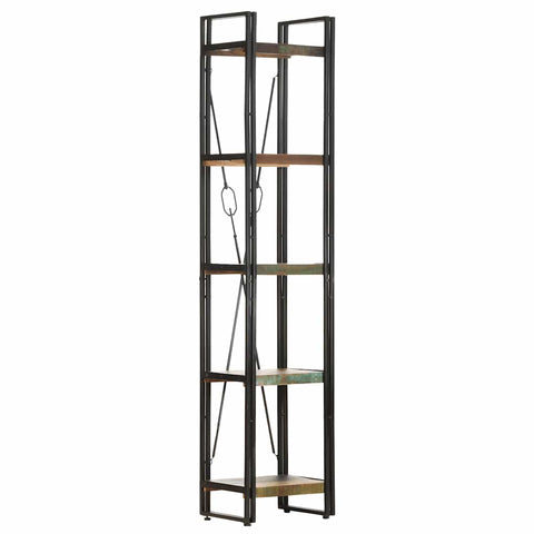 5-Tier Bookcase 40x30x180 cm Solid Reclaimed Wood 320629