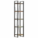 5-Tier Bookcase 40x30x180 cm Solid Reclaimed Wood 320629