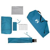 Shower Tent Blue Waterproof 4009474