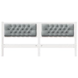Headboard Other White and light grey 180 cm Solid pine wood 878998