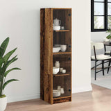 Highboard Old Wood 35 x 37 x 142 cm Engineered Wood 882901