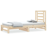 ZNTS Pull-out Day Bed without Mattress 2x cm 3108612