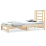 ZNTS Pull-out Day Bed without Mattress 2x cm 3108612