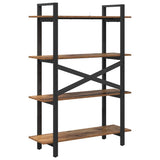 Bookshelf Old Wood 100 x 33.5 x 140 cm Engineered Wood 883944