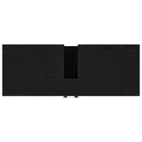 Bathroom Sink Cabinet Black oak 80 x 30 x 60 cm Engineered Wood 862237