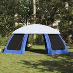 ZNTS Pool Tent with Removable Fly & Mesh Walls Azure Blue 690x690 cm 4100640