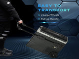 50L Car Refrigerator, Portable Compressor Cooler Box, Fridge Freezer w/ Inner LED Light, Foldable T3398P349480