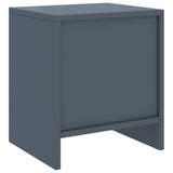 Bedside Cabinets 2 pcs Light Grey 35x30x40 cm Solid Pinewood 322243