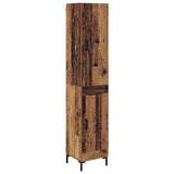 Highboard Old Wood 69.5 x 34 x 180 cm Engineered Wood 3415765