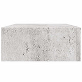 Wall Drawer Shelves 2 pcs Concrete Grey 40x23.5x10cm MDF 330252