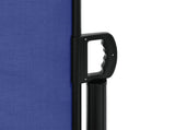 Retractable Side Awning Blue 220x1000 cm 4004776